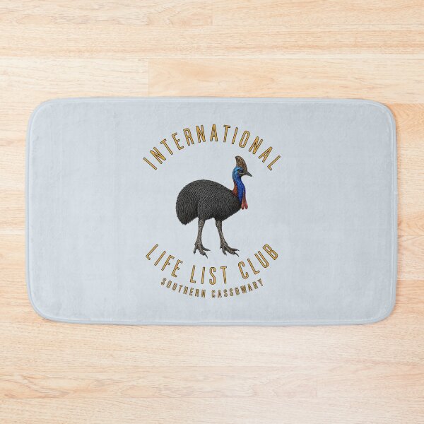 Item preview, Southern Cassowary – International Life List Club designed and sold by American Fieldmark Studio.