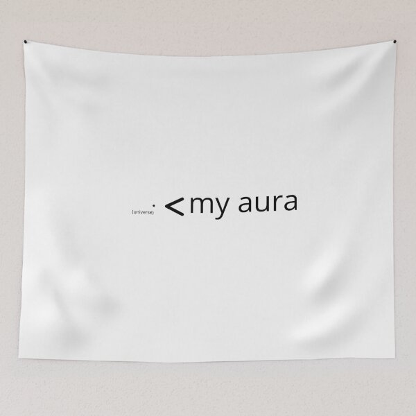 Item preview, MY AURA and universe BLACK designed and sold by Gabas Shop.