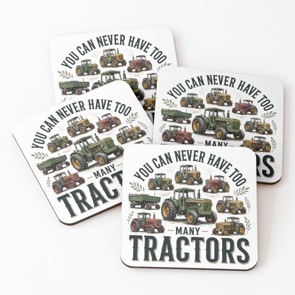Item preview, You Can Never Have Too Many Tractors Funny Farmer designed and sold by gordonbwyashop.