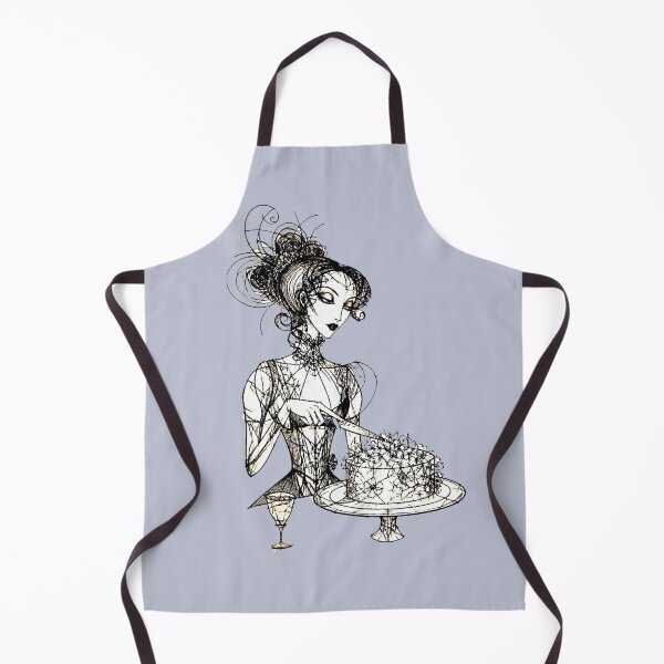 Item preview, A woman is slicing a cake. Retro style. designed and sold by MagelliShop.