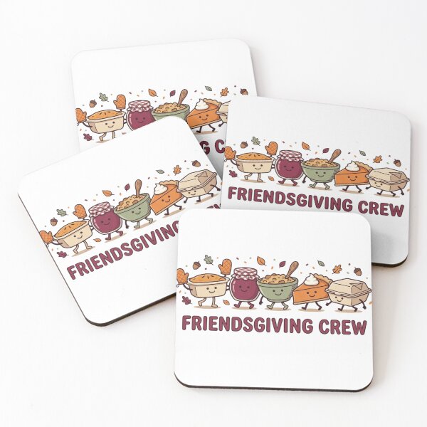 Item preview, Friendsgiving Crew Cute Thanksgiving Food Friends Fall designed and sold by iratuslol.
