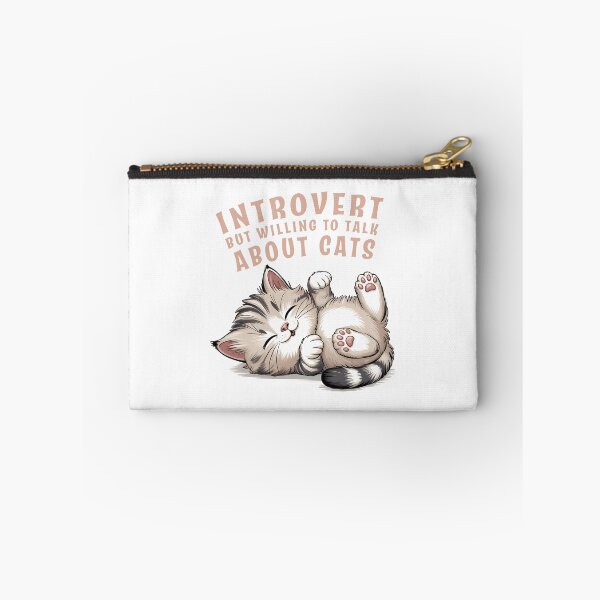 Item preview, introvert but willing to talk about cats designed and sold by Kingrocker.