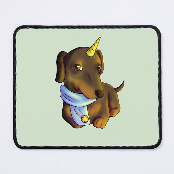 Item preview, Cute Magical Dachshund Unicorn Scarf designed and sold by JimboTurtle.