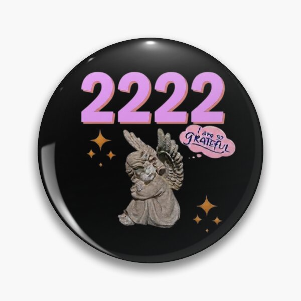 Item preview, 2222 Angel Number Design | Aesthetic | Manifest | Manifestation | Grateful | Angels | Spiritual | Gratitude Journals | Pink |  tshirts, mugs, stickers, posters designed and sold by TeenLake.