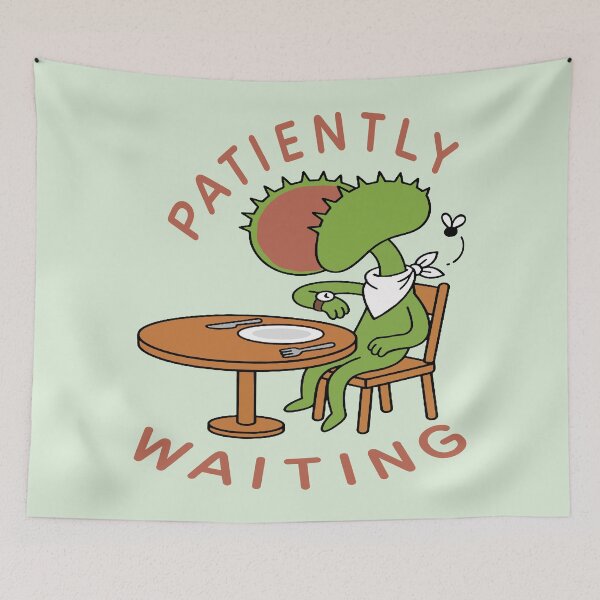 Item preview, Patiently Waiting – Hungry Venus Flytrap  designed and sold by Regal Rev.