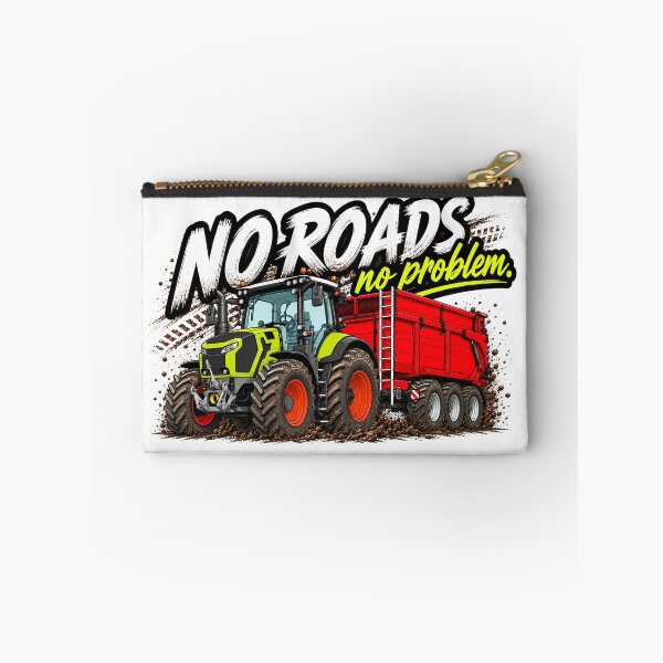 Item preview, Farm Tractor with Dump Trailer – No Roads No Problem designed and sold by ElceMare.
