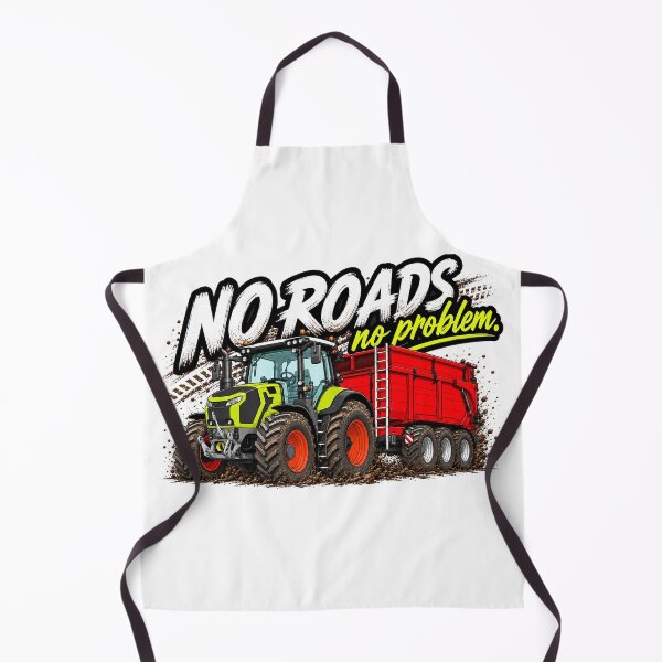 Item preview, Farm Tractor with Dump Trailer – No Roads No Problem designed and sold by ElceMare.