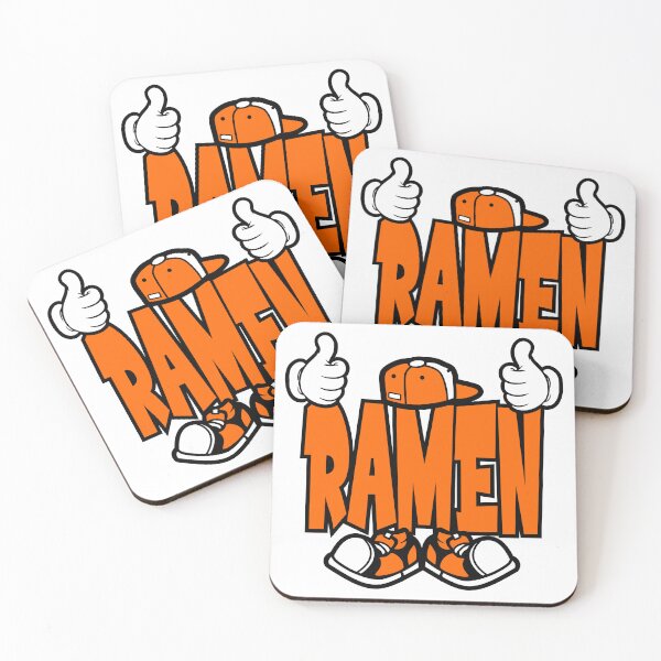 Item preview, RAMEN - FOOD Street Lettering Cartoon Character  designed and sold by NFTWords.