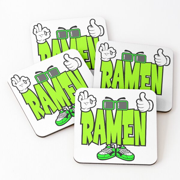 Item preview, RAMEN - FOOD Design Character Bold Retro designed and sold by NFTWords.