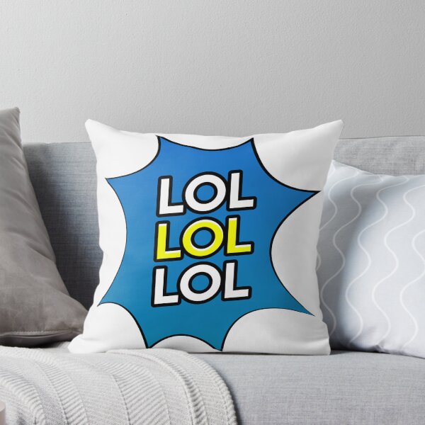 Aperçu de l'œuvre LOL LOL LOL Funny Text Design créée et vendue par AchrafRm.