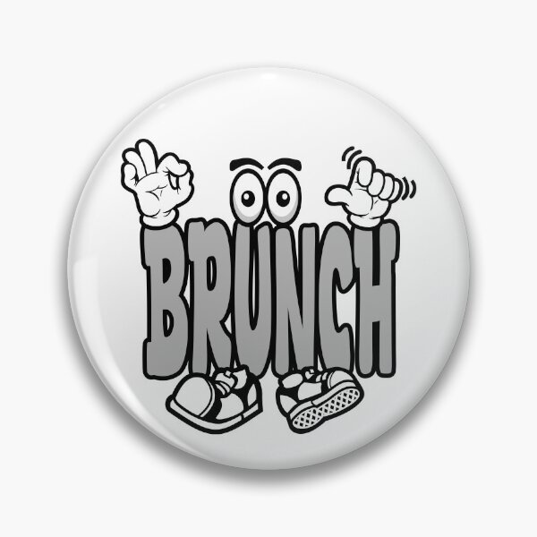 Item preview, BRUNCH - FOOD Grafitti Character Bold Retro designed and sold by NFTWords.
