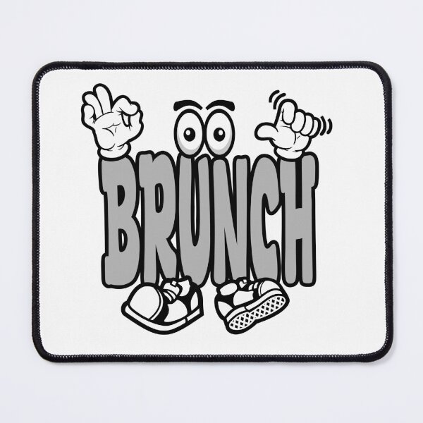 Item preview, BRUNCH - FOOD Grafitti Character Bold Retro designed and sold by NFTWords.