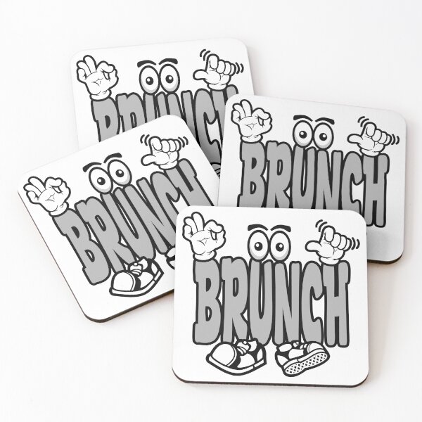 Item preview, BRUNCH - FOOD Grafitti Character Bold Retro designed and sold by NFTWords.