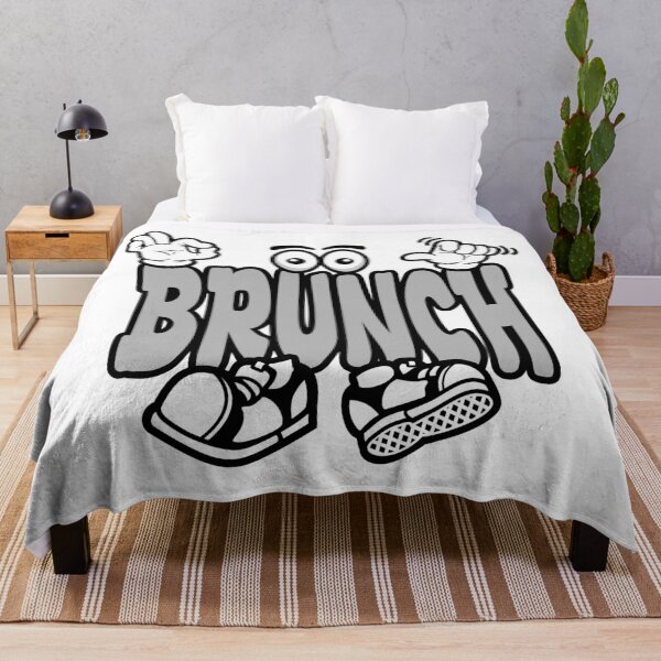 Item preview, BRUNCH - FOOD Grafitti Character Bold Retro designed and sold by NFTWords.