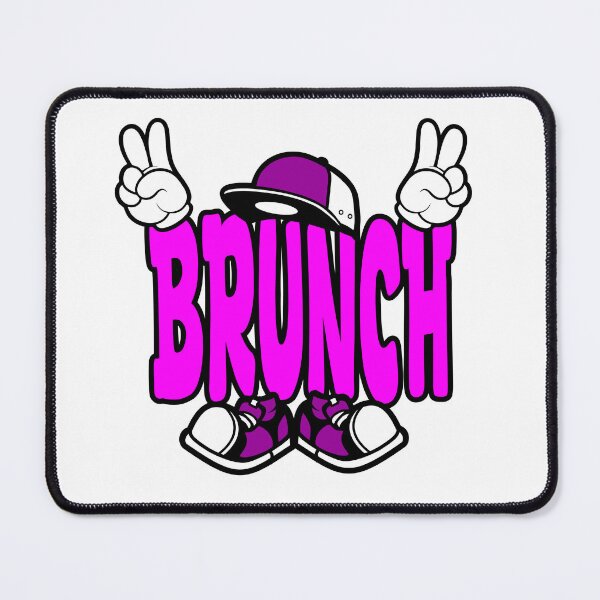 Item preview, BRUNCH - FOOD Lettering Comic Words Funny designed and sold by NFTWords.