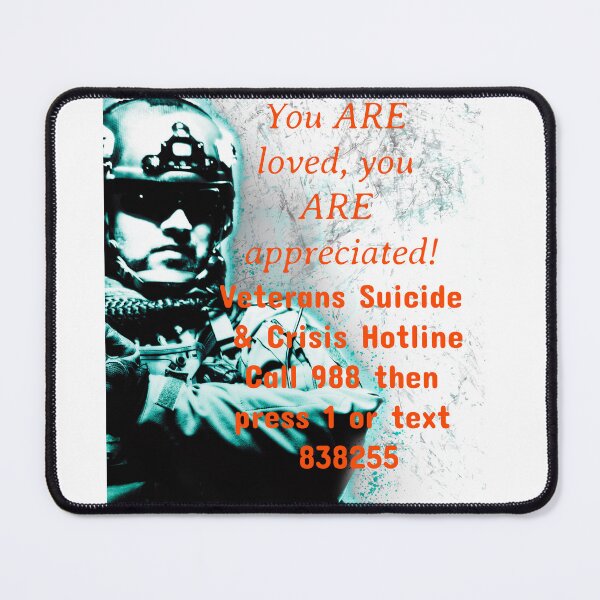 Item preview, Veterans Suicide Awareness – You Are Loved, You Are Appreciated designed and sold by MJ3in1.
