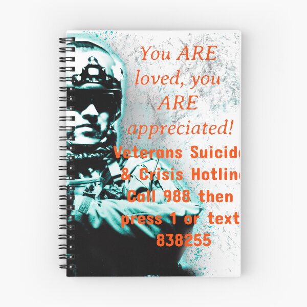 Item preview, Veterans Suicide Awareness – You Are Loved, You Are Appreciated designed and sold by MJ3in1.