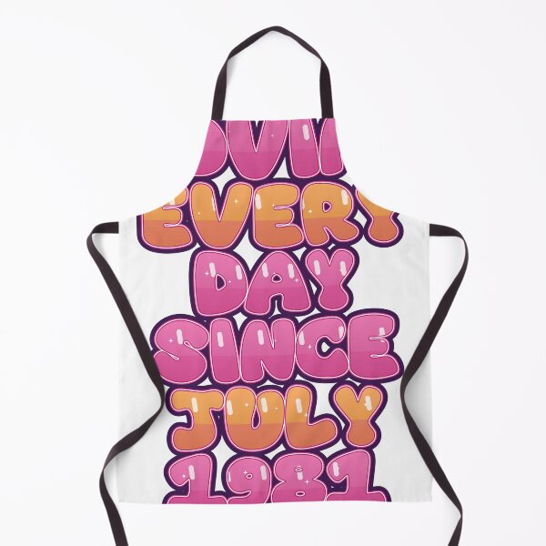 Item preview, LOVING EVERY DAY SINCE JULY 1981 designed and sold by TheIconSmith.