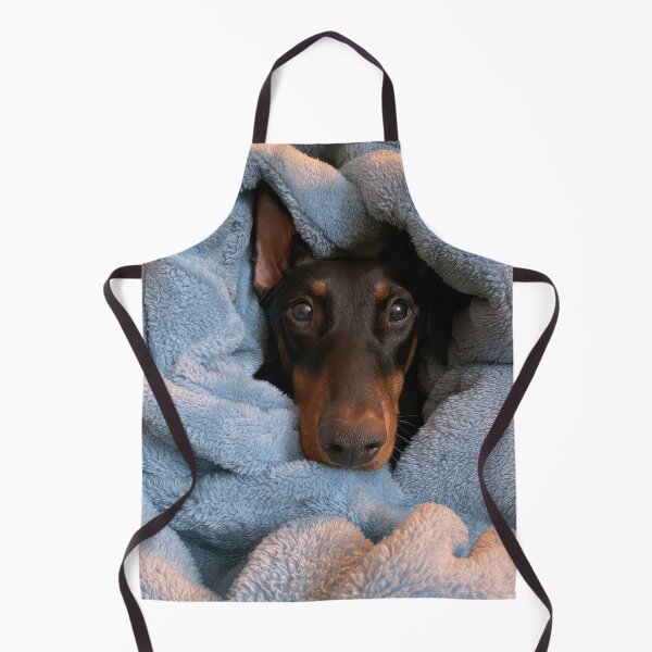 Item preview, Doberman in Blanket 01 designed and sold by Elisabeth Lucas.
