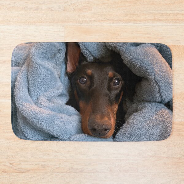 Item preview, Doberman in Blanket 01 designed and sold by Elisabeth Lucas.