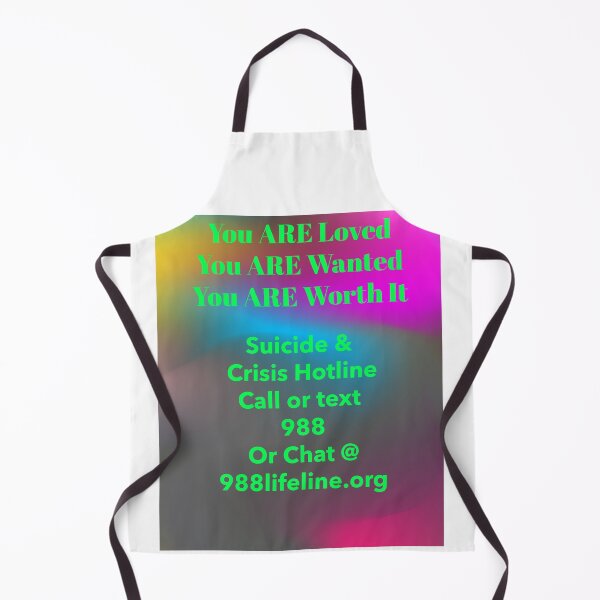 Item preview, You Are Loved You Are Wanted You Are Worth It – 988 Suicide & Crisis Lifeline Awareness designed and sold by MJ3in1.