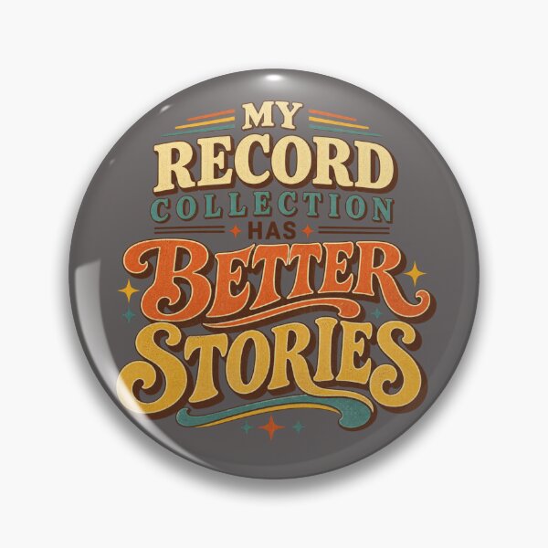 Item preview, My Record Collection Has Better Stories Vintage Vinyl Quote Shirt designed and sold by Golden Era Studio.