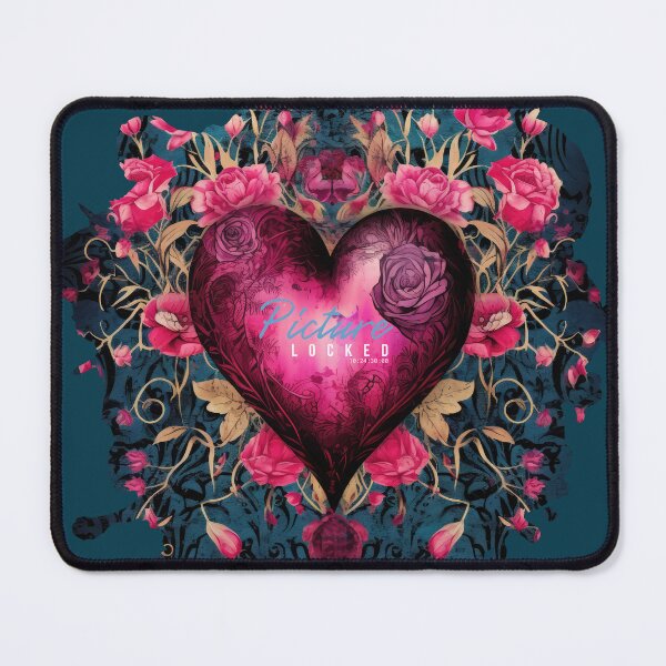 Item preview, Picture Locked – Floral Heart Design for Video Editors & Post Production designed and sold by jkleditor.