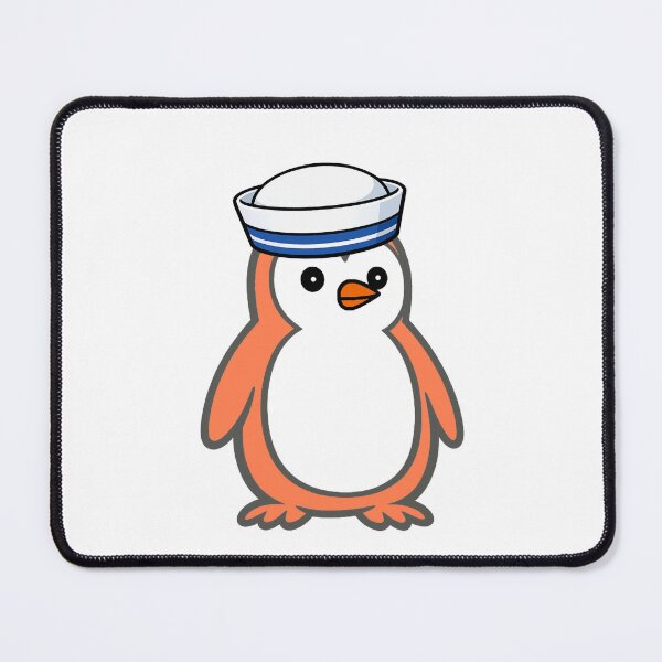 Item preview, Pippo Penguin Sailor - Cute cartoon penguin with sailor hat designed and sold by Pippo-Penguin.
