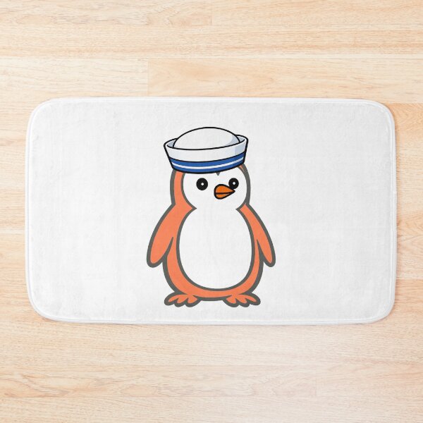 Item preview, Pippo Penguin Sailor - Cute cartoon penguin with sailor hat designed and sold by Pippo-Penguin.