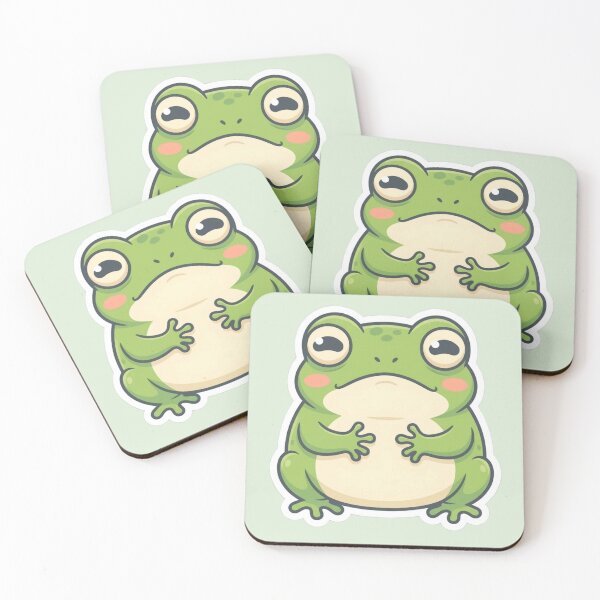 Item preview, Happy Chubby Frog designed and sold by Safe Haven Pets.