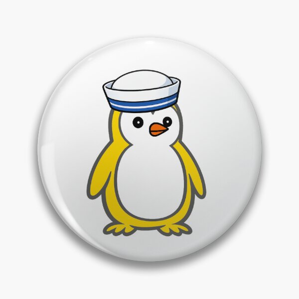 Item preview, Pippo Penguin Sailor - Cute cartoon penguin with sailor hat designed and sold by Pippo-Penguin.