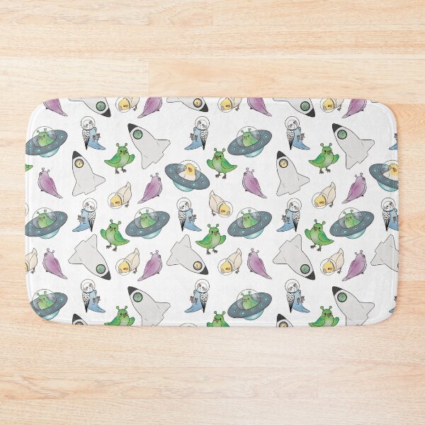Item preview, Space Budgies & Cockatiels designed and sold by EllenorMererid.