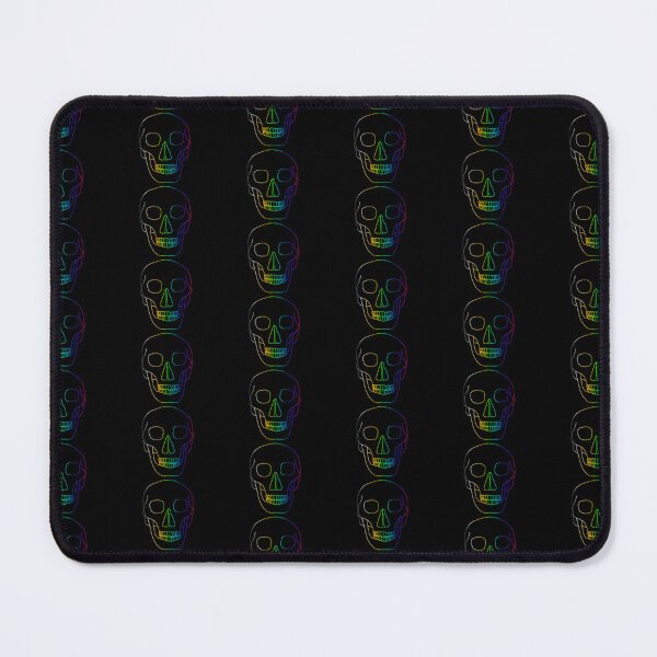 Item preview, Rainbow Gradient Skull Line Art designed and sold by laxmanrajart.