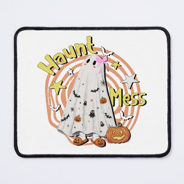 Item preview, Haunt Mess Halloween Ghost Retro Design designed and sold by StormbornAther.