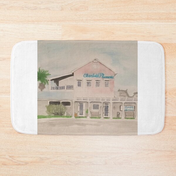 Item preview, Coastal  Restaurant Urban Sketch designed and sold by BirdandaBrush.