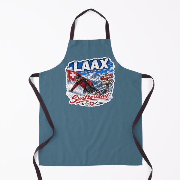 Item preview, Laax Ski Switzerland Snowboarding Skiing Alps Sticker TShirt 04 designed and sold by OuterShellUK.