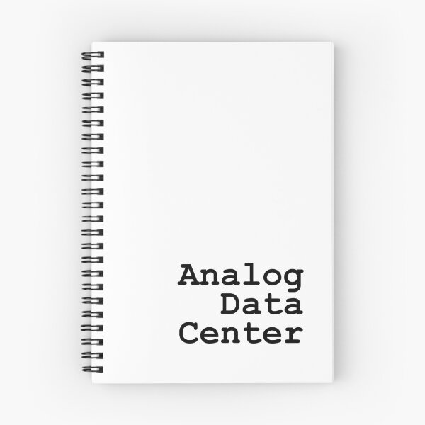 Item preview, Analog Data Center - Black Text designed and sold by theblueofmyeye.