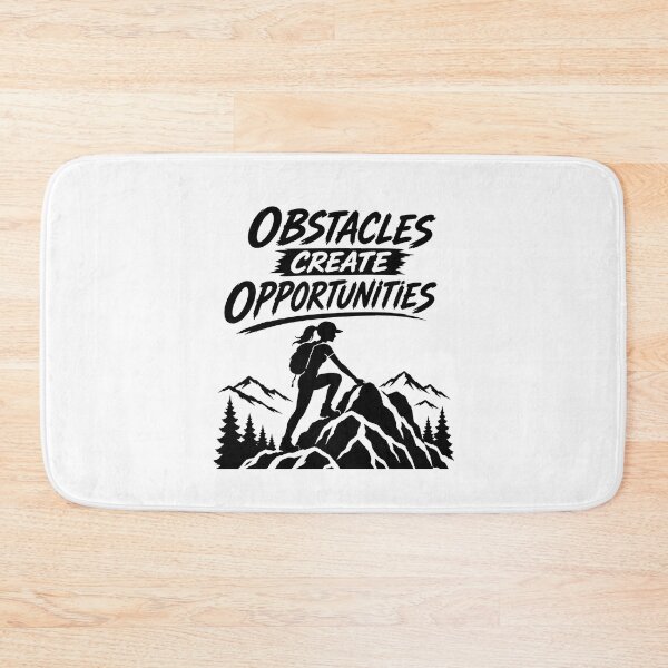 Item preview, obstacles create opportunities designed and sold by OCD_JESSICA.