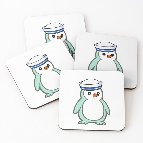Item preview, Pippo Penguin Sailor - Cute cartoon penguin with sailor hat designed and sold by Pippo-Penguin.