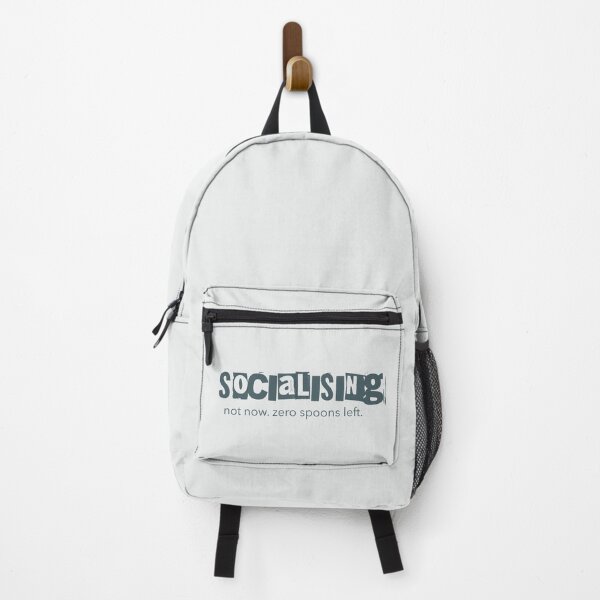 Item preview, Socialising Not Now Zero Spoons Left Neurodivergent designed and sold by Notty DOT.
