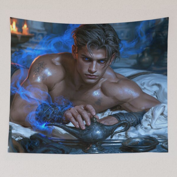 Item preview, He's Got a Genie designed and sold by JaimeLikes.