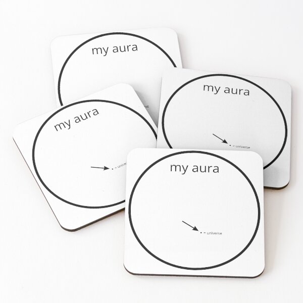 Item preview, MY AURA and universe BLACK designed and sold by Gabas Shop.