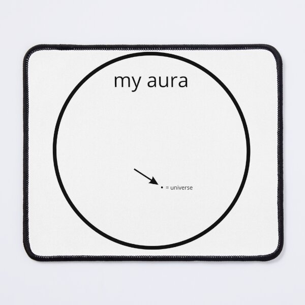 Item preview, MY AURA and universe BLACK designed and sold by Gabas Shop.