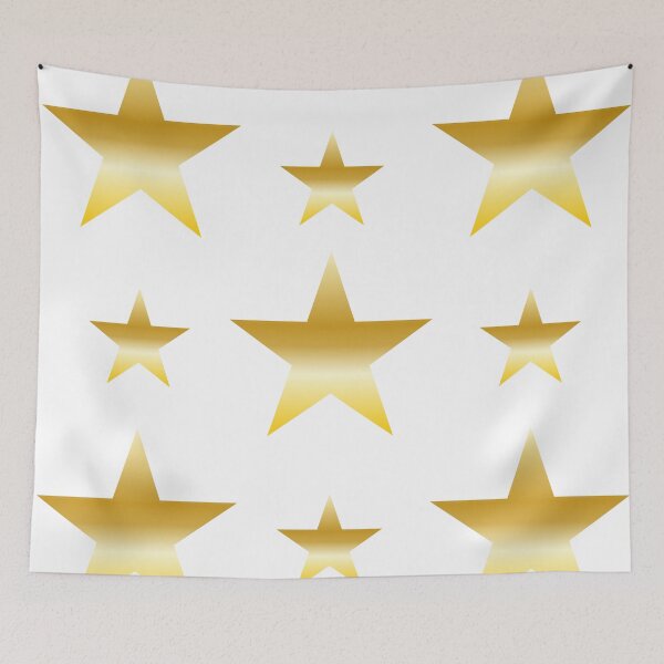 Item preview, Golden Gradient Stars Set on Transparent Background designed and sold by DoveArtDesigns.