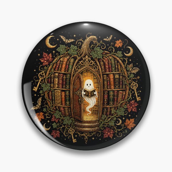 Item preview, Halloween Fall Reading Pumpkin Book Teacher Men Women Kids designed and sold by will freed18.