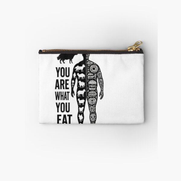Item preview, YOU ARE WHAT YOU EAT- CHOOSE BETTER LIVE LONGER designed and sold by CarnivoreGifts.