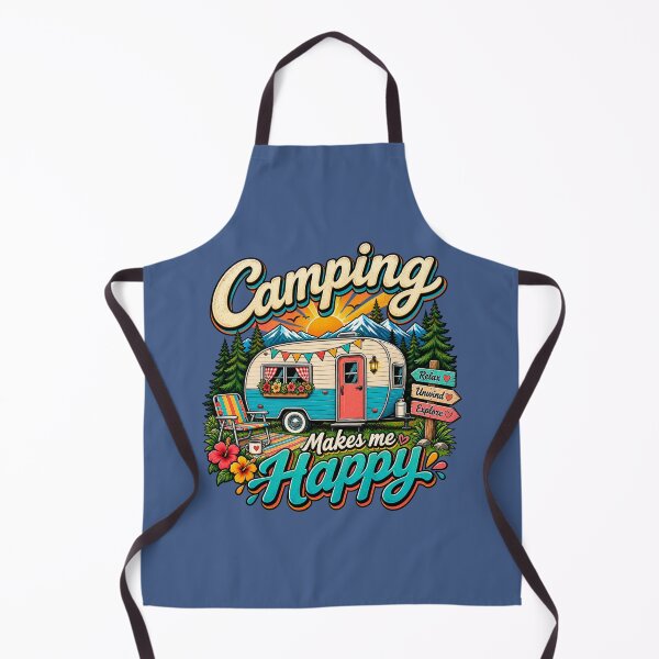 Item preview, Camping Makes Me Happy designed and sold by OzyWear.