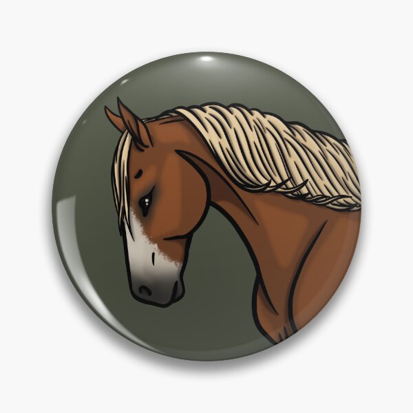 Item preview, Flaxen Chestnut Sabino Tennessee Walking Horse designed and sold by Old Water Cryptid .