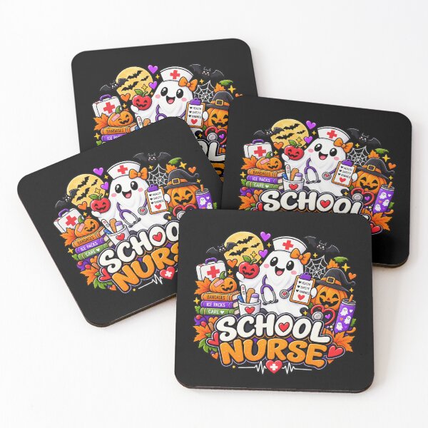 Item preview, School Nurse Halloween Gift Cute Ghost Nurse Style designed and sold by Corvoria.