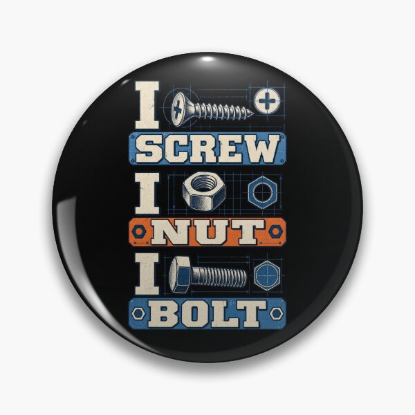 Item preview, I screw I nut I bolt designed and sold by HiPatti.